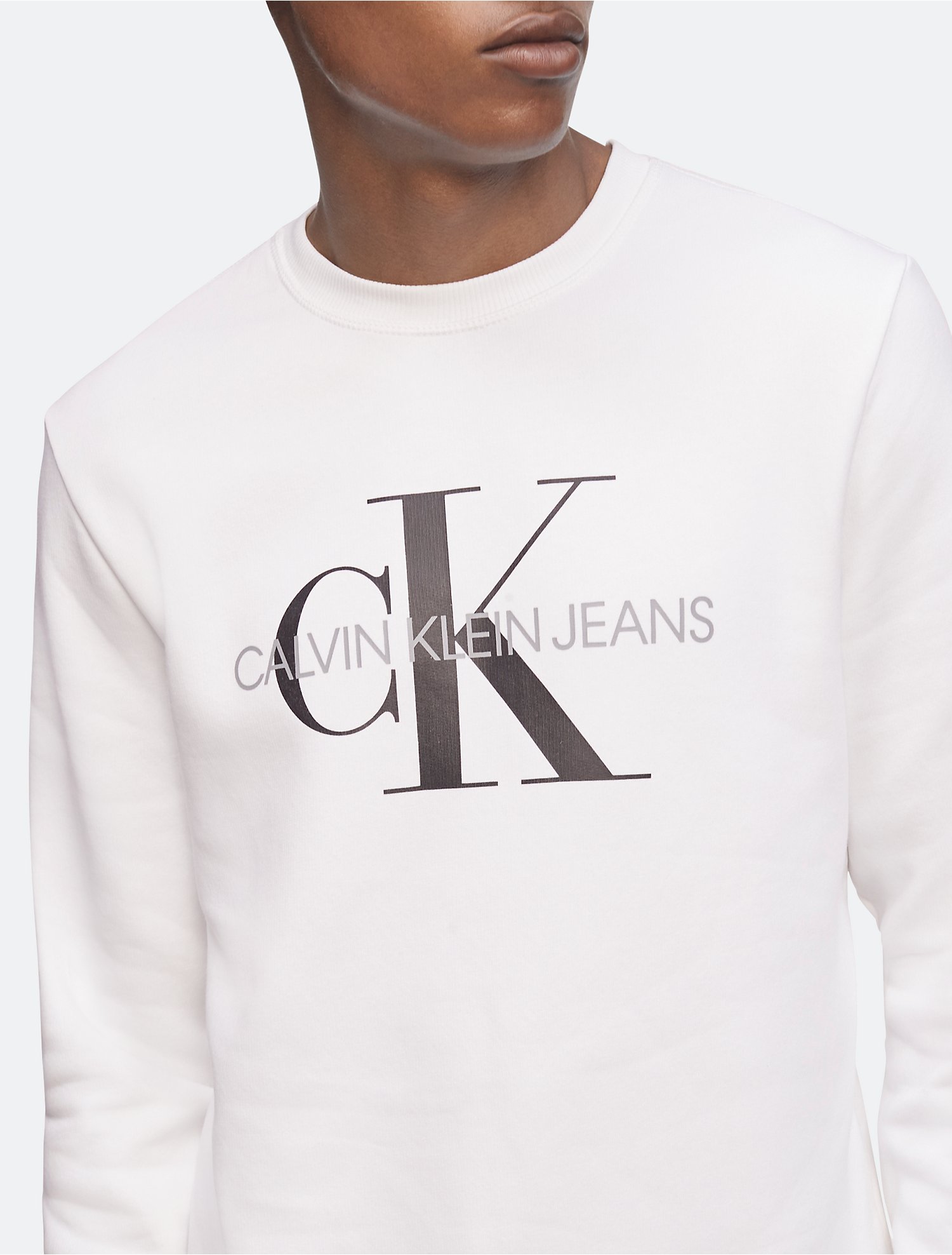 Facet Regan inrichting Monogram Logo Crewneck Sweatshirt | Calvin Klein