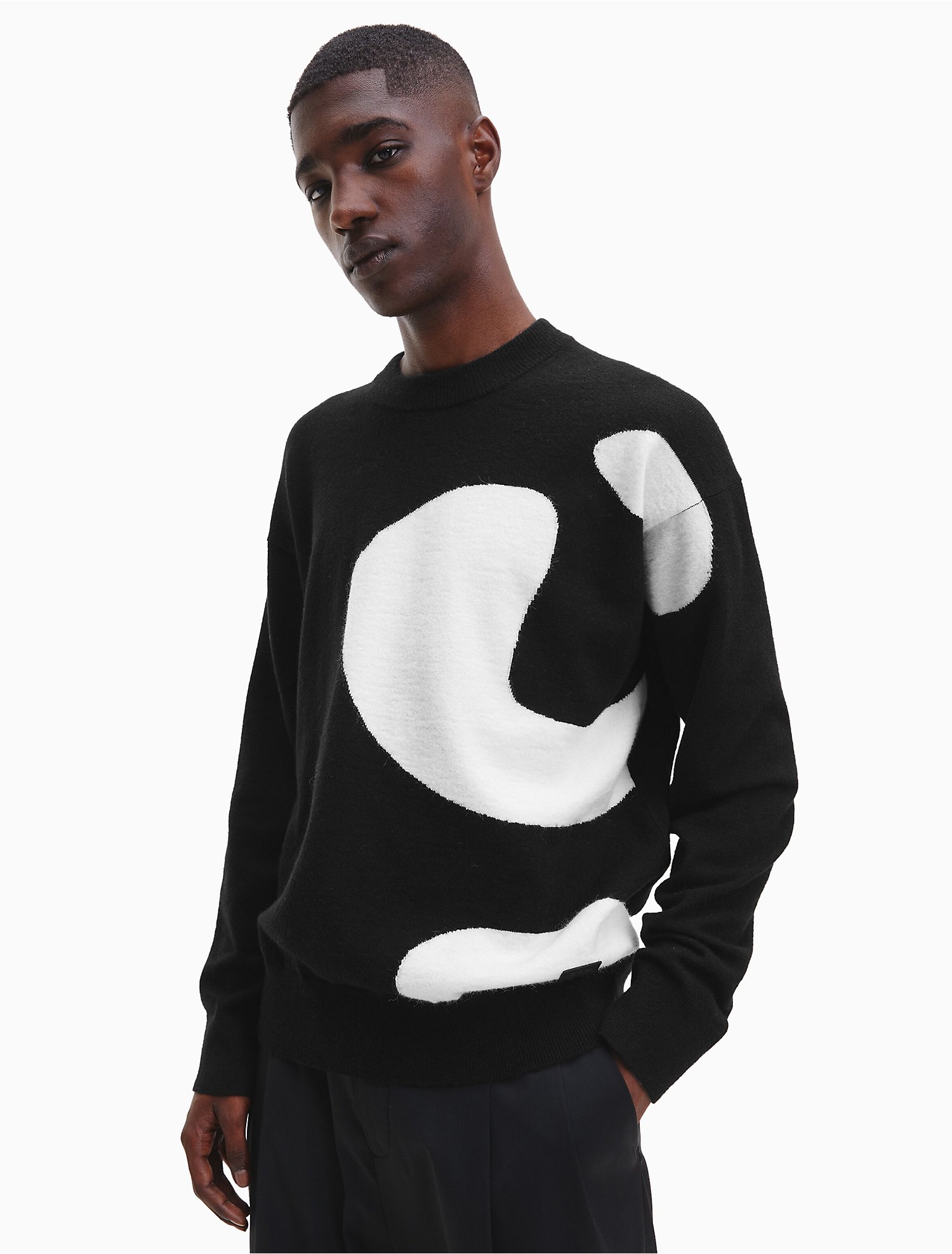 Abstract Graphic Sweater | Calvin Klein® USA