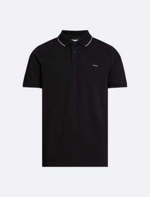 Stretch Pique Polo Shirt | Calvin Klein® USA
