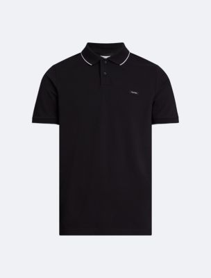 Stretch Pique Polo Shirt | USA Calvin Klein®