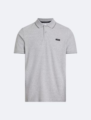 Women's Slim Fit V-Neck Stretch Piqué Polo