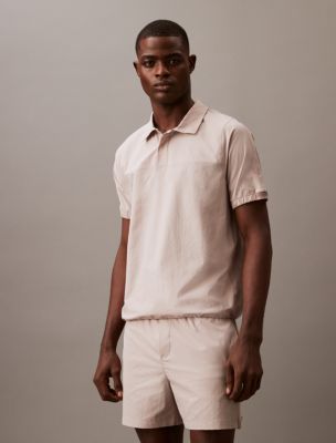 CK Sport Future Icon Woven Polo Shirt, Atmosphere