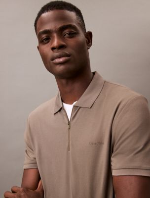 Tech Zip Polo Shirt | Calvin Klein Tech Zip Polo Shirt | Calvin Klein