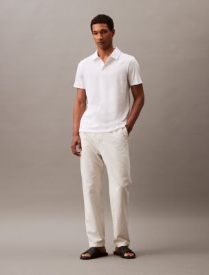 Supima Cotton Polo Shirt, Brilliant White
