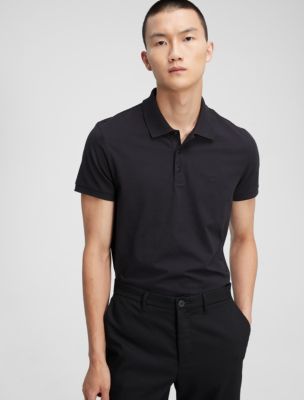 Slim Fit Stretch Cotton Polo