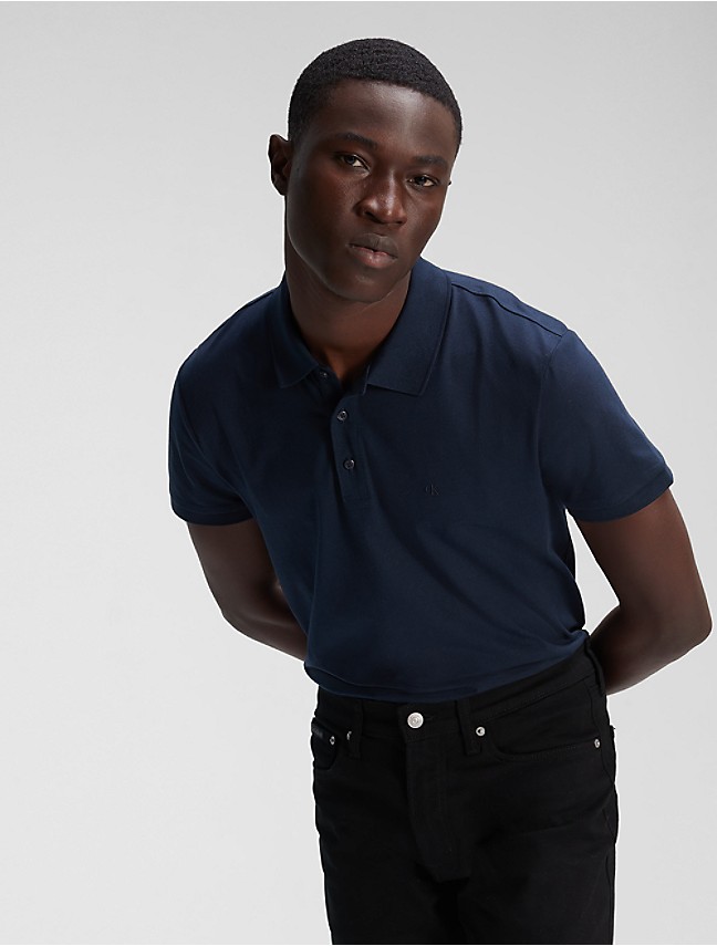 Smooth Cotton Polo Shirt | Calvin Klein® USA