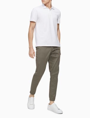 Image of Performance Pique Solid Polo Shirt