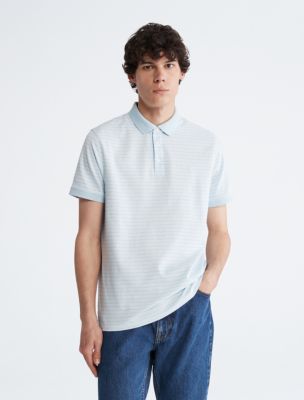  Calvin Klein Men's Lifestyle Liquid Touch Polo Shirt