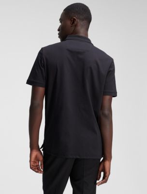 Calvin Klein Liquid Touch Solid Polo Shirt - ShopStyle