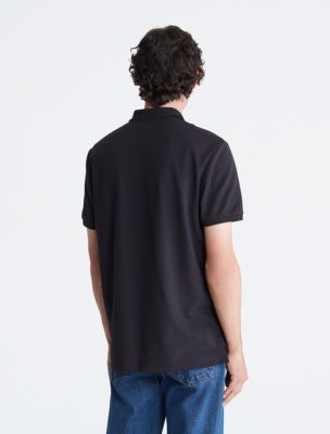 Tech Pique Zip Polo Shirt Klein® Calvin USA 