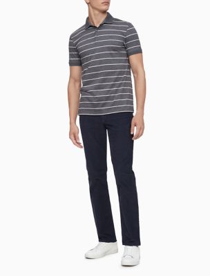 calvin klein slim fit polo