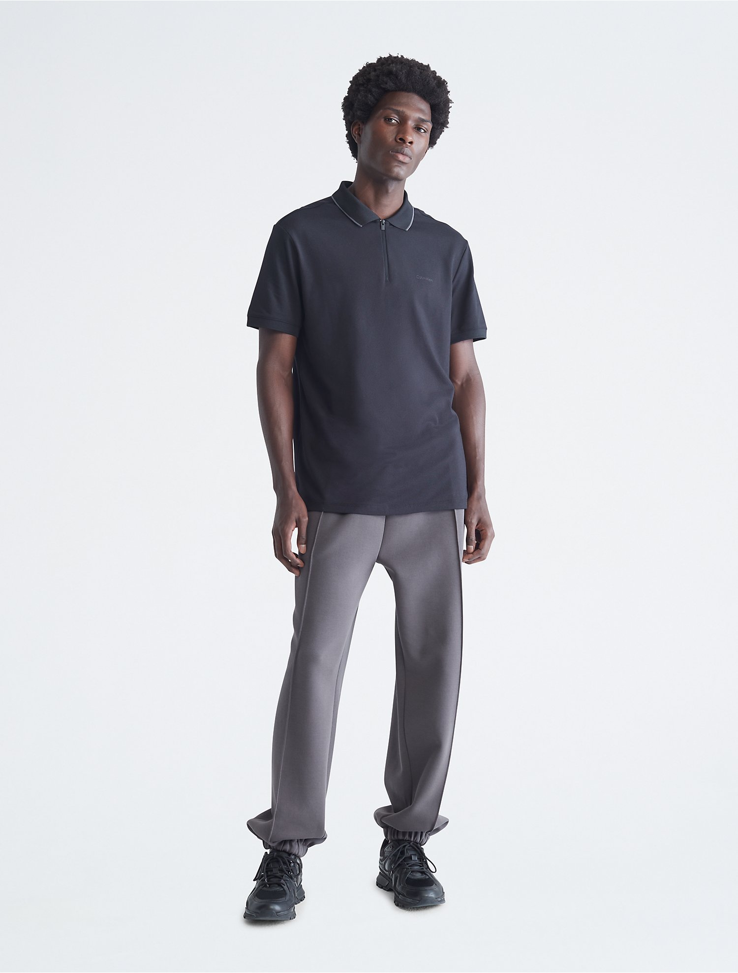 Move 365 Zip Polo Shirt | Calvin Klein
