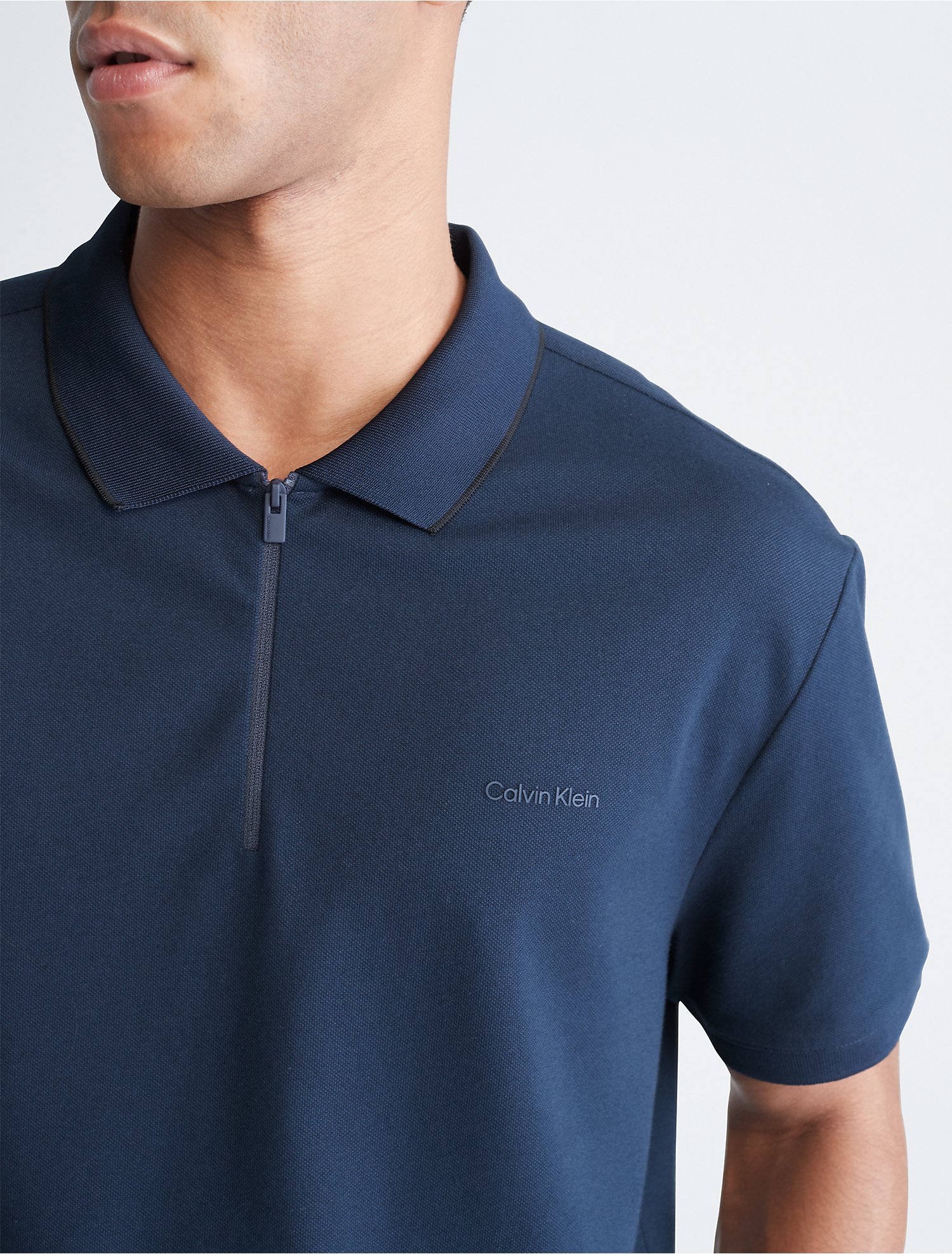 Move 365 Zip Polo Shirt | Calvin Klein® USA