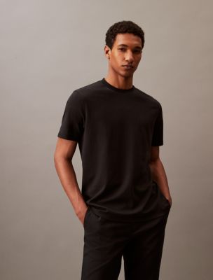 Buy NORTHWIND Men's High and Turtle Neck Cotton T-Shirt (Black, Small) at