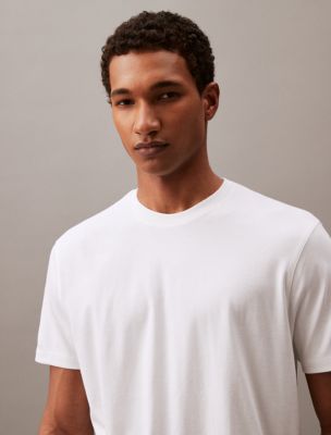 Supima Cotton Crewneck T-Shirt, Bright White