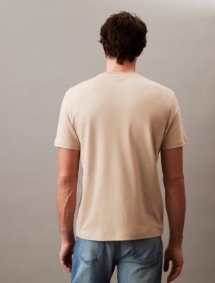 Supima Cotton Crewneck T-Shirt, White Pepper