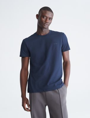 CALVIN KLEIN MENS T-SHIRT / BLUE 