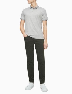 Image of Ribbon Stripe Polo Shirt