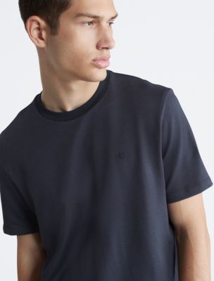 Canvas Jacquard Crewneck T-Shirt, Calvin Klein in 2023