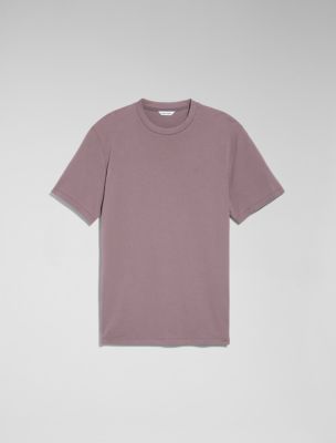 Smooth Cotton Monogram Logo T-Shirt, Sparrow