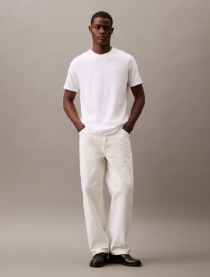 Calvin Klein Twill Plain White Shirt – MRk Store