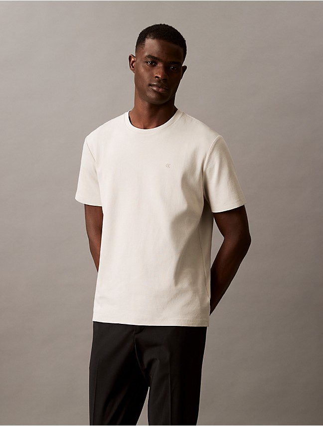 Jacquard Mesh Sweater Polo Shirt | Calvin Klein Jacquard Mesh Sweater Polo Shirt | Calvin Klein