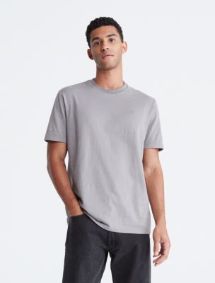 Stripe Jacquard Crewneck T-Shirt | Calvin Klein