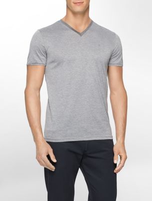Cato calvin klein slim fit v neck t shirts men s online – Calvin klein ...