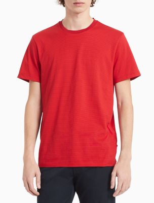 calvin klein red shirt