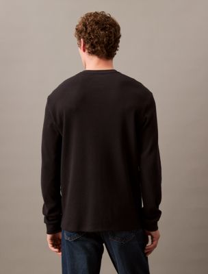 Waffle Crewneck T-Shirt | Calvin Klein