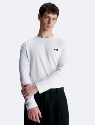 Cotton Comfort Long Sleeve Crewneck T-Shirt