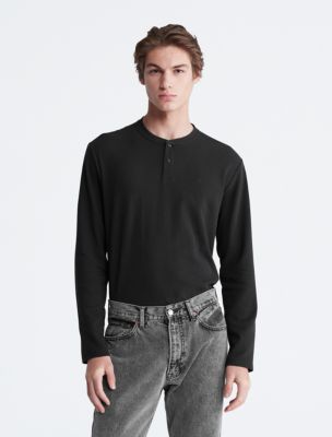 Calvin klein long t hot sale shirt