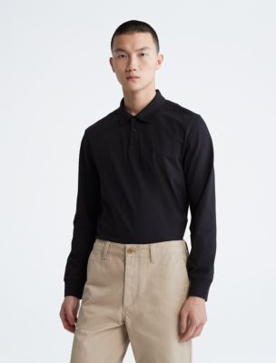 Smooth Cotton Solid Polo Shirt