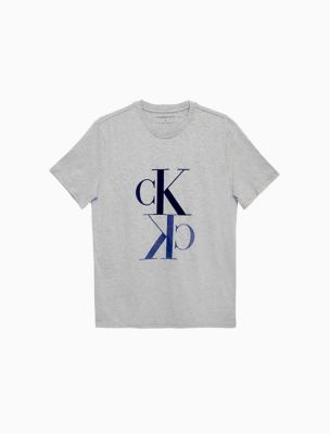 calvin klein monogram logo t shirt