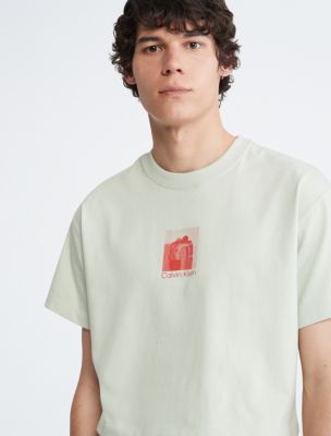 Standards Cropped Embrace Graphic Crewneck T-Shirt