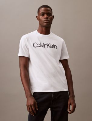 Buy Calvin Klein Small Center Box Tee Black - Scandinavian Fashion Store
