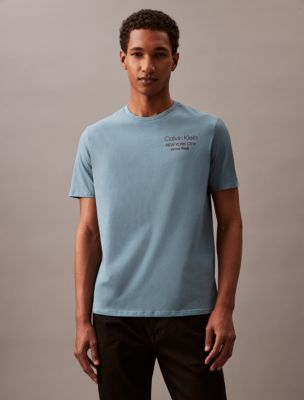 Buy Calvin Klein Jeans Drop Shoulder Sleeves Round Neck Casual T Shirt -  Tshirts for Men 23710556