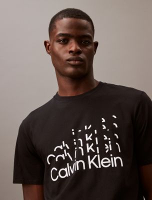 Buy Men's T Shirts Calvin Klein Black Slim Online