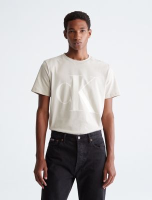 Calvin Klein Jeans MONOGRAM UNISEX 2 PACK - Basic T-shirt -  white/black/white 