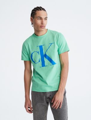 Monogram Tee, Lime Breeze