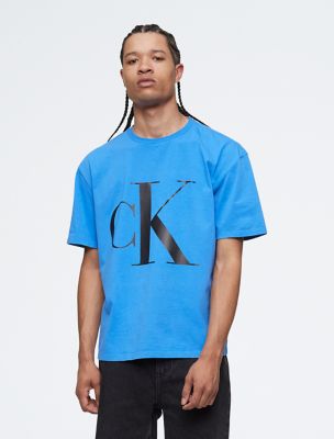 Monogram Tee, Palace Blue