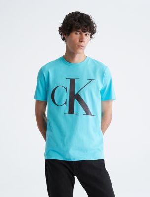 Monogram Tee, Old Country Blue