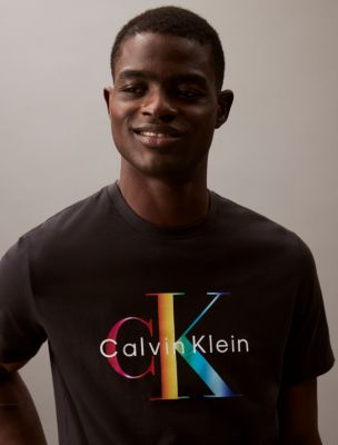 Pride Monogram Logo T Shirt Calvin Klein