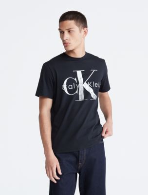 Calvin Klein Monogram Logo T-Shirt White