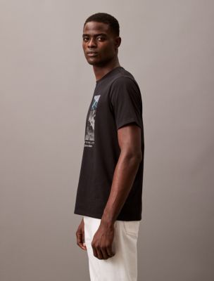 Cloud Graphic Classic Crewneck T-Shirt | Calvin Klein