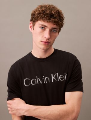 Standard Logo Graphic Classic Crewneck T-Shirt, Black Beauty