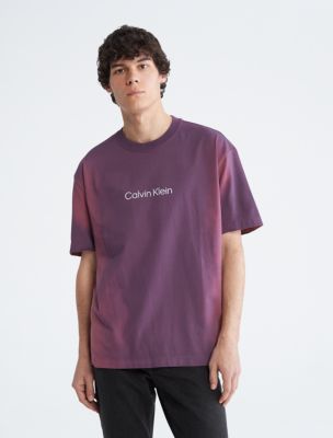 Faded Wash Standard Logo Crewneck T-Shirt