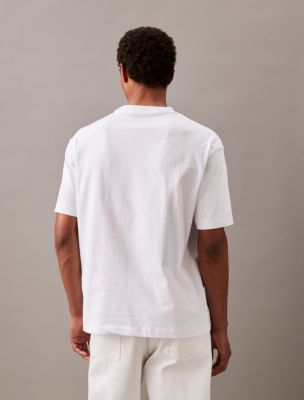 Relaxed Fit Standard Logo Crewneck T-Shirt | Calvin Klein® Canada