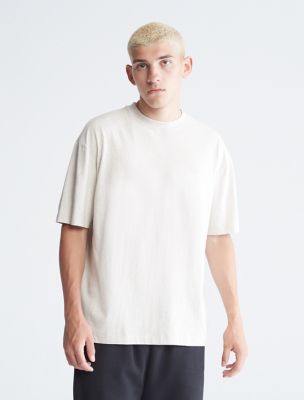 Relaxed Fit Archive Logo Crewneck T-Shirt, Luxe Shale