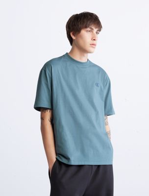 Relaxed Fit Archive Logo Crewneck T-Shirt, Newport Blue